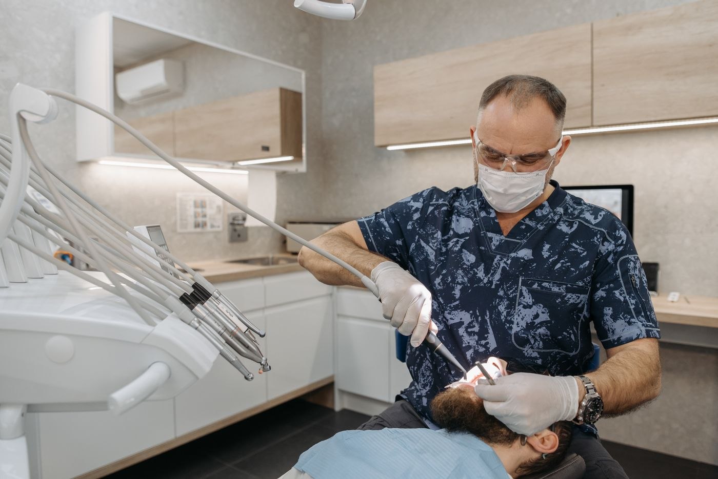 Atención odontológica, fotografía referencial